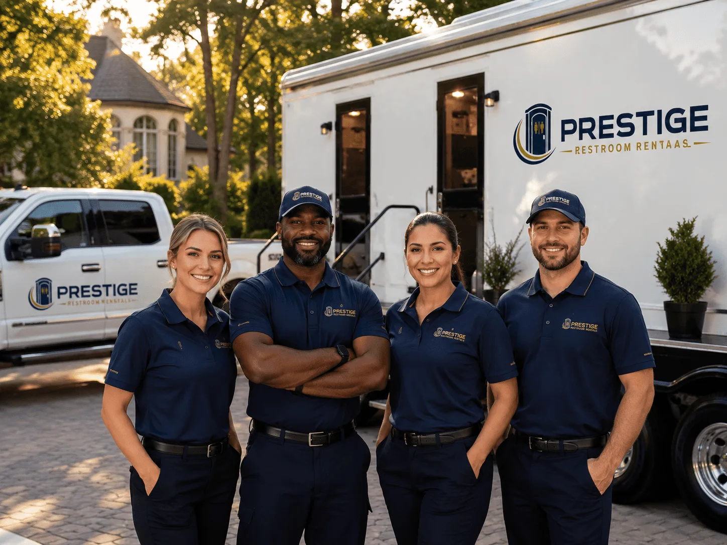 Trusted Luxury Portable Restrooms company in Mingus, TX